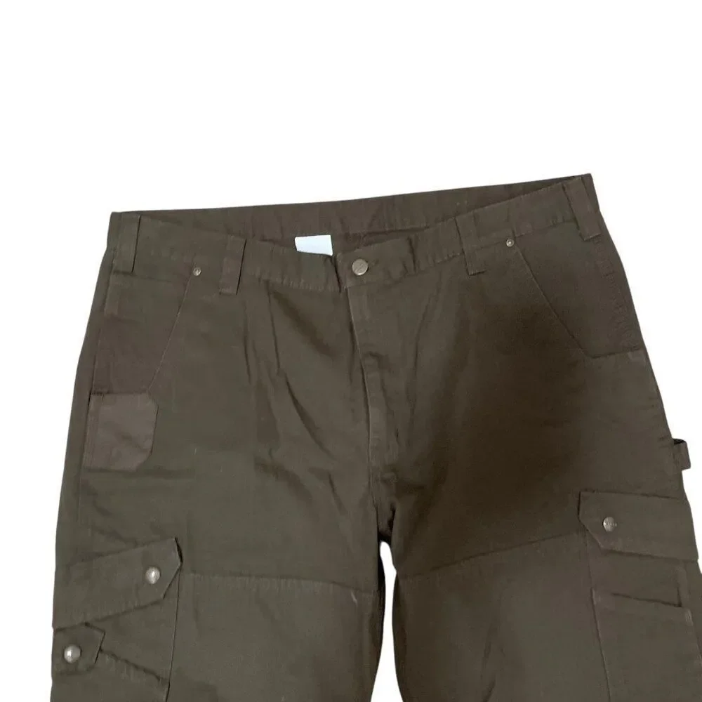 Carhartt B342 DFE Relaxed Fit Ripstop Cargo Work Brown Pants Men's Sz 42x30